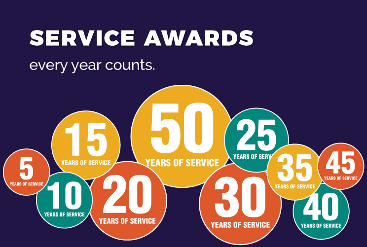 Service Awards One 2 One Marketing